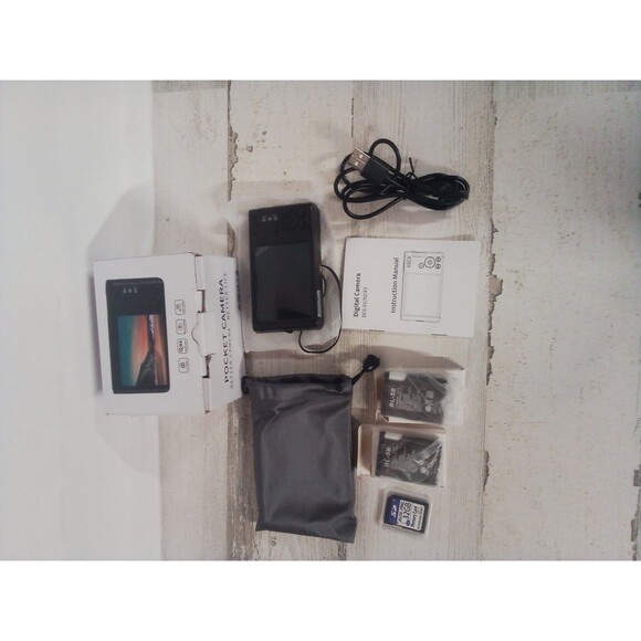 Pocket  Camera Digital Camera 48 Megapixel 4KHD New W Box/Memory card/Bag - Picture 13 of 15